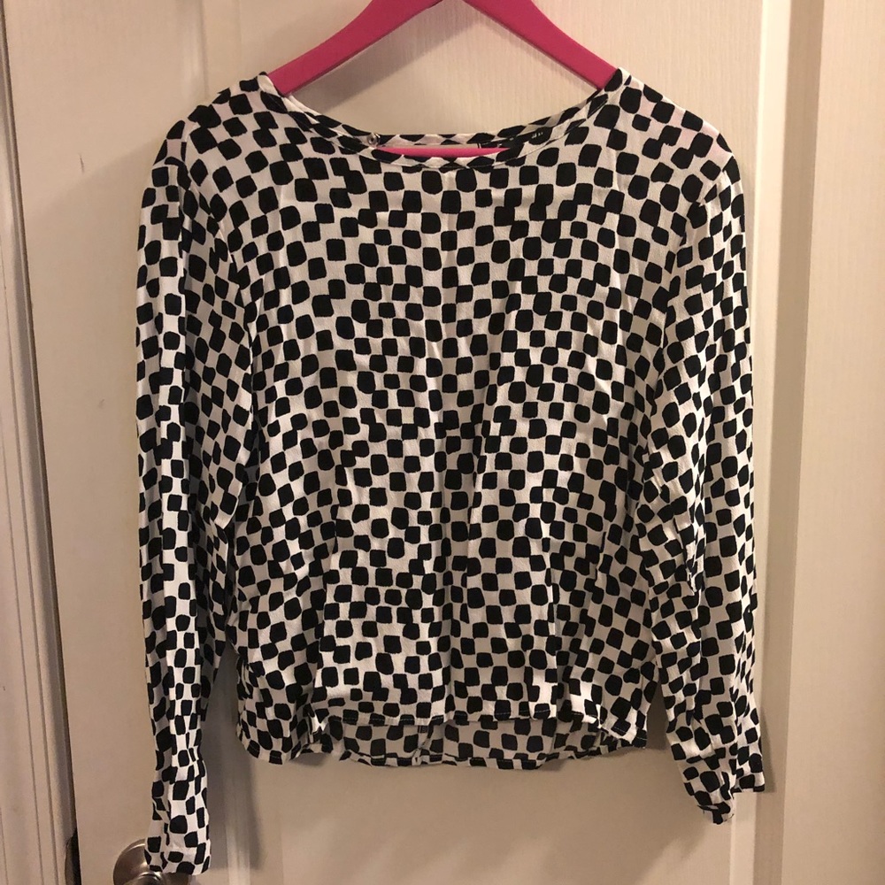 Checkered blouse